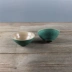 Bộ đồ trà Kung Fu đặt bộ retro nhỏ màu xanh lá cây gồm 2 món quà tặng bộ văn phòng tại nhà đơn giản với món bong bóng khô - Trà sứ Trà sứ