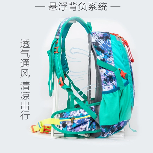 Дышащий водонепроницаемый модный рюкзак для скалозалания для путешествий подходит для пеших прогулок