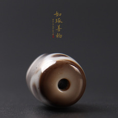 Украшения на руку 稀有六瓣莲花天珠 藏传至纯天珠 扶贫驻念珠手串项链吊坠配珠配饰