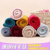 Коралловое фланелевое одеяло, увеличенная толщина