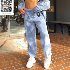 Подгонять одежда Спецодежда/Униформа/бизнес butterfly print, high-waisted,