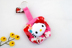 Nhật Bản Zhaox Deer và gió handmade vải túi hellokity chính hãng Hello Kitty Khóa móc khóa Nhật Bản - Trường hợp chính ví móc khóa loại đẹp Trường hợp chính