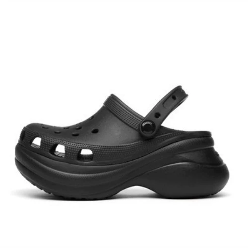 Crocs, классические небольшие сандалии на платформе, слайдеры, тапочки, пляжная обувь