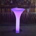 Đèn LED thanh đơn giản, bàn tròn mua sắm tại nhà - Giải trí / Bar / KTV