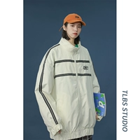 Весенняя куртка, кардиган для отдыха с молнией, жакет для школьников, коллекция 2021, в корейском стиле, оверсайз