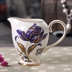 Bone china Tòa án sáng tạo châu Âu phù hợp với bể sữa gia đình tiếng Anh cộng với cốc sữa cốc sữa tách cà phê thiết bị phù hợp