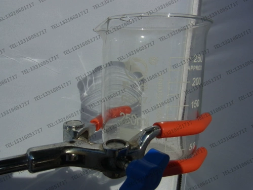 Отверстие 90 мм, три захвата, одинарная верхняя часть, универсальный зажим, зажим для трубки конденсатора, зажим для колбы, фиксированный зажим, круглый фиксированный зажим