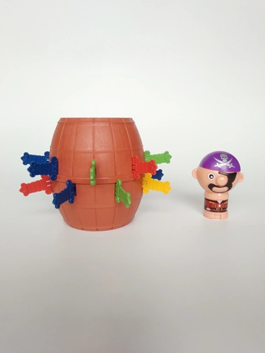 Маленькая интерактивная большая настольная игра, игрушка, крокодил, креативный трюк, антистресс