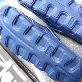 Летние тапочки в стиле Crocs, модные мюли на плоской подошве, пляжная обувь, закрытый носок, мягкая подошва