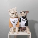 Кошачья одежда летняя тонкая домашняя одежда для одежды для собак котенок котенок антидобы