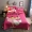 Khăn trải giường bằng vải bông hoạt hình mùa hè là bộ chăn ga gối hình mèo Hello Kitty ba mảnh - Trải giường