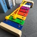 Bé mầm non giáo dục trẻ âm nhạc đồ chơi piano và tay quãng tám Giáo dục sớm trẻ em của gõ xylophone 8 quy mô 123 tuổi Đồ chơi bằng gỗ