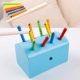 Câu cá đồ chơi trẻ em nhận thức màu tay và mắt đào tạo phối hợp giáo dục mầm non Montessori trẻ em Fleece sâu bướm