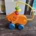 đồ chơi giáo dục cho trẻ em trẻ sơ sinh trẻ đồ chơi xe kéo sợi dây thừng 2 năm rưỡi tuổi 1-3 chàng trai và trẻ em gái tàu Đồ chơi bằng gỗ
