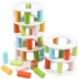 Tháp nghiêng Pisa lớp trò chơi bảng cao tập trung vào mầm non tương tác mẹ-con bằng gỗ cân bằng câu đố khối xây dựng đồ chơi Đồ chơi bằng gỗ