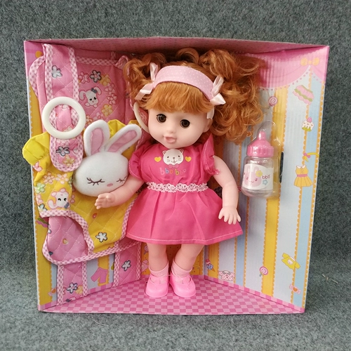 Умная индукционная реалистичная кукла, игрушка, детская волшебная бутылочка для кормления, подарок на день рождения