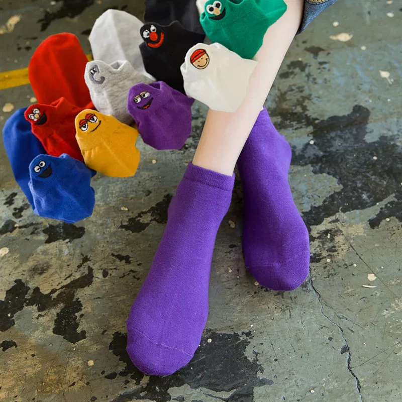 Тайда, милые мультяшные трехмерные knee socks, корейский стиль, средней длины, для любимого