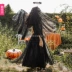 Halloween trẻ em thiên thần bóng tối ma cà rồng trang phục hóa trang đen quốc ma quỷ phù thủy váy trang phục haloween cho bé Trang phục haloween