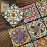 Наклейки в форме цветка, наклейка, антикварная кухня, Испания, европейский стиль