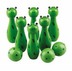 Trẻ em phim hoạt hình động vật bowling bé câu đố gỗ bowling chụp 1-3 tuổi đồ chơi túi 	mua bộ bowling	 Quả bóng bowling