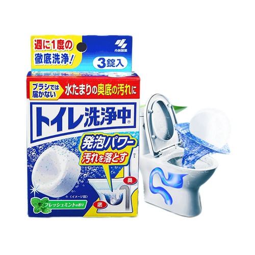 Япония Kobayashi Pharmaceutical Clean Toilate Spiritile Cleaner Cleaner Моча Удаление грязи и ароматный туалетный раствор