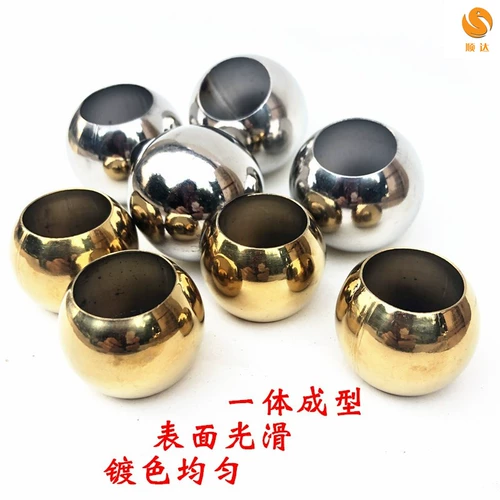 304 Отечка из нержавеющей стали с двойной дырой шариковые стальные шарики шариковые шариковые двери цветочные аксессуары украшают полый шар проникновенный шарик с двойным шариком