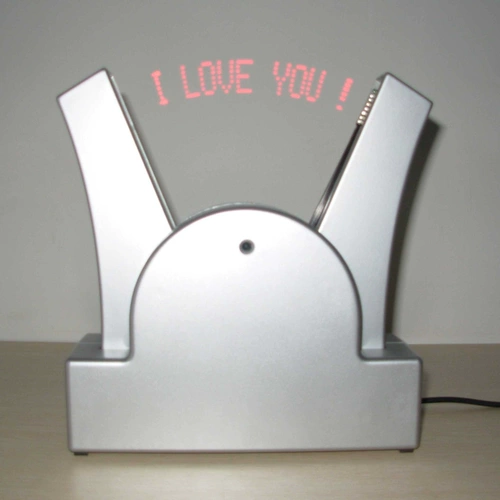 Светодиодные сообщения часов на рабочем столе привел Гарри, висящие волшебные новости