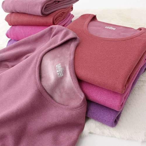 Осеннее термобелье для пожилых людей для матери, штаны, утепленный комплект, утепленное нижнее белье, для среднего возраста