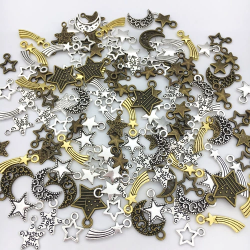 Серьги ручной работы, подвеска, металлическое звездное небо, аксессуар с аксессуарами, «сделай сам», в корейском стиле, простой и элегантный дизайн