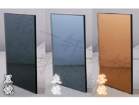 Арт стеклянный телевизор Фон Стена боевая зеркальная диаграмма денежное зеркало серое зеркало Камелия