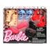 Barbie Barbie Tủ quần áo thời trang giày đơn kết hợp phụ kiện búp bê giày cô gái công chúa đồ chơi FCR91