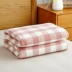 Rửa sạch bông gạc khăn bông khăn chăn Single Double chăn giải trí Nhật Bản điều hòa không khí chăn ngủ trưa - Ném / Chăn Ném / Chăn