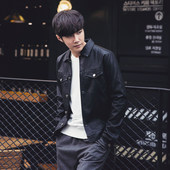 秋季韩版男士皮衣修身短款仿真皮夹克男青年机车男装外套潮