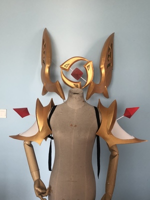taobao agent LOL League of Legends Conqueror Calma COS props wings shoulder armor