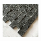 Черная культура каменная мозаичная наклейка натуральная мраморная монгольская черная черная сломанная лапша каталог фон стены искусство кирпич