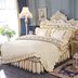 Bốn mùa ren giường trải giường váy sợi bốn mảnh công chúa Châu Âu non-slip nệm bìa mảnh duy nhất 1.5 m1.8 m Váy Petti