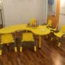 Bàn trò chơi bàn ghế làm bằng tay dày sàn phòng băng ghế dự bị mạnh mẽ bàn nhựa mẫu giáo trẻ em lưu trữ - Phòng trẻ em / Bàn ghế Phòng trẻ em / Bàn ghế