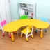 Bàn trò chơi bàn ghế làm bằng tay dày sàn phòng băng ghế dự bị mạnh mẽ bàn nhựa mẫu giáo trẻ em lưu trữ - Phòng trẻ em / Bàn ghế