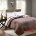 Một mảnh giường flannel bao gồm thêu vải chắp vá chăn điều hòa không khí chăn là đôi bên bông vận chuyển bên nhung - Trải giường Trải giường
