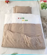 trẻ em mẫu giáo với ba mảnh giường chăn ngủ cốt lõi nhập học giường lõi sáu bộ trẻ em bông phù hợp - Bộ đồ giường trẻ em