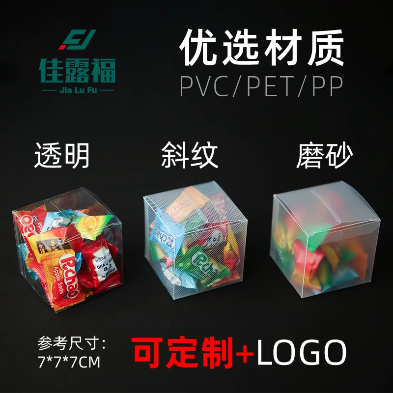 Rectangular plastic materials set, box PVC, square matte stand, custom-made, increased thickness, (Physicals), Birthday gift