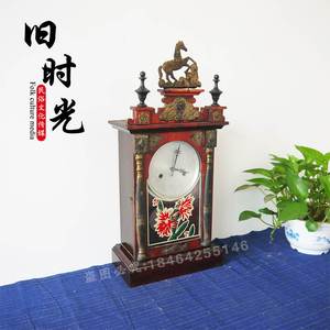 Cộng hòa của Trung Quốc đồng hồ cũ dân gian tùy chỉnh các đối tượng cũ hoài cổ bộ sưu tập đồng hồ cũ gỗ đồng hồ treo tường đạo cụ trang trí cổ linh tinh đồ trang trí