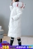 Chống giải phóng mặt bằng đặc biệt phá vỡ mã 2018 mới Hàn Quốc phiên bản lỏng lẻo lớn cổ áo lông thú dài xuống áo khoác nữ kích thước lớn thủy triều dày Xuống áo khoác