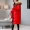 Chống giải phóng mặt bằng đặc biệt phá vỡ mã 2018 mới Hàn Quốc phiên bản lỏng lẻo lớn cổ áo lông thú dài xuống áo khoác nữ kích thước lớn thủy triều dày