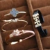 Ultra-low-chi phí Y80 mới mùa hè nóng mạ vàng thật Hàn Quốc rhinestone zircon tốt bracelet bracelet Yiwu