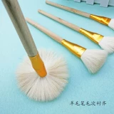 Окрашенная мягкая керамическая акварель, кисть, гуашь, мел, краска, щетка с мягкой щетиной