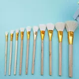 Окрашенная мягкая керамическая акварель, кисть, гуашь, мел, краска, щетка с мягкой щетиной