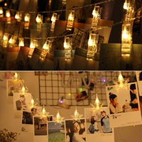 Светодиодный фото Light Clip День рождения декоративная световая струна девушка атриум спальня макет звезд