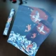 Flying Crane Drama Fish 10 конверт +10 букв бумаги