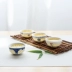 Màu xanh và trắng sứ rỗng trà tách trà kungfu bộ sản phẩm cốc chủ cốc cốc cá nhân cốc đơn - Trà sứ ấm trà giữ nhiệt Trà sứ